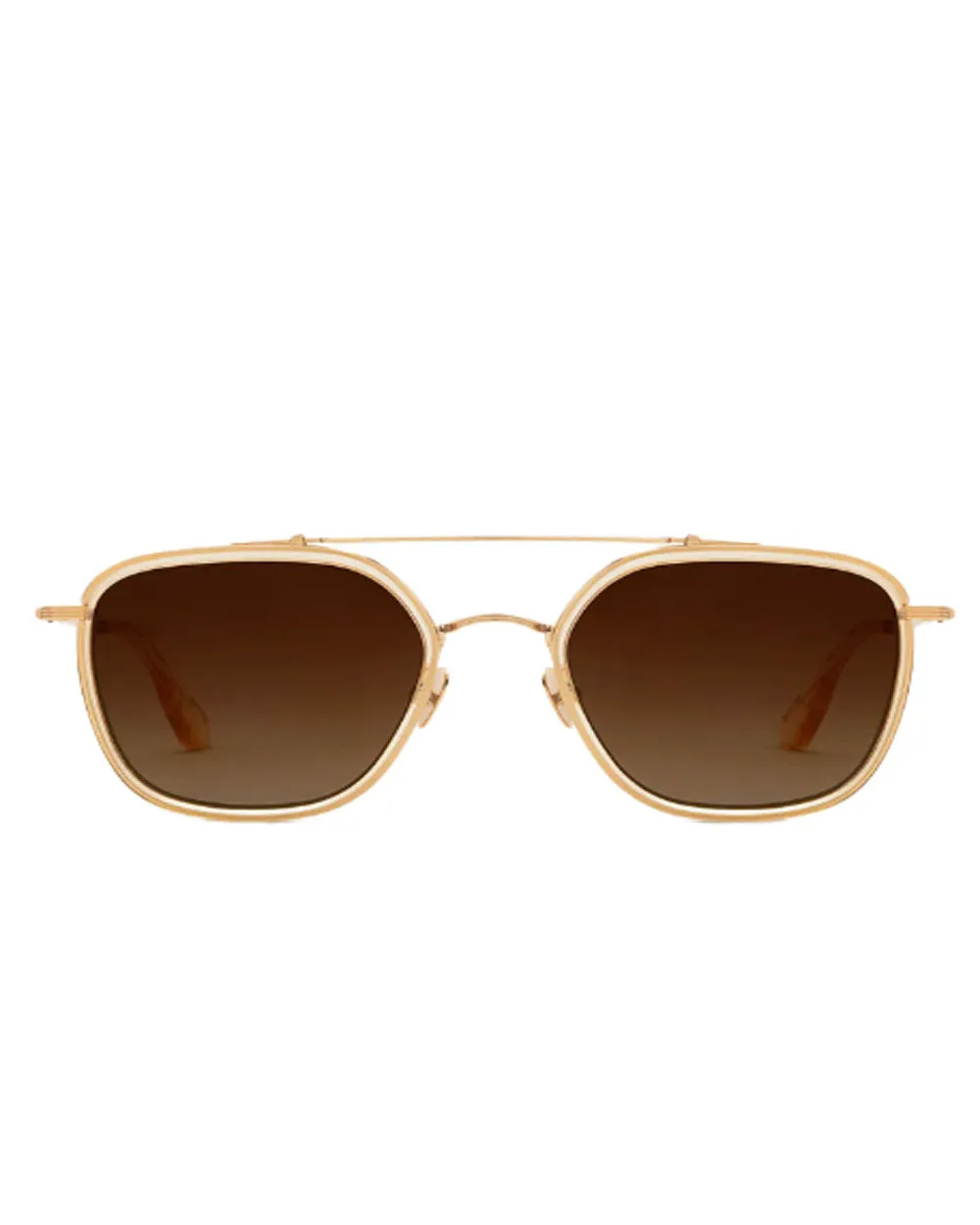 18K Titanium Champagne Austin Sunglasses