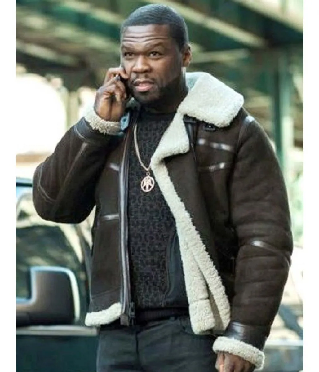 50 Cent Power Shearling Jacket