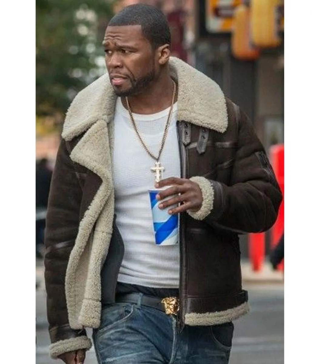 50 Cent Power Shearling Jacket