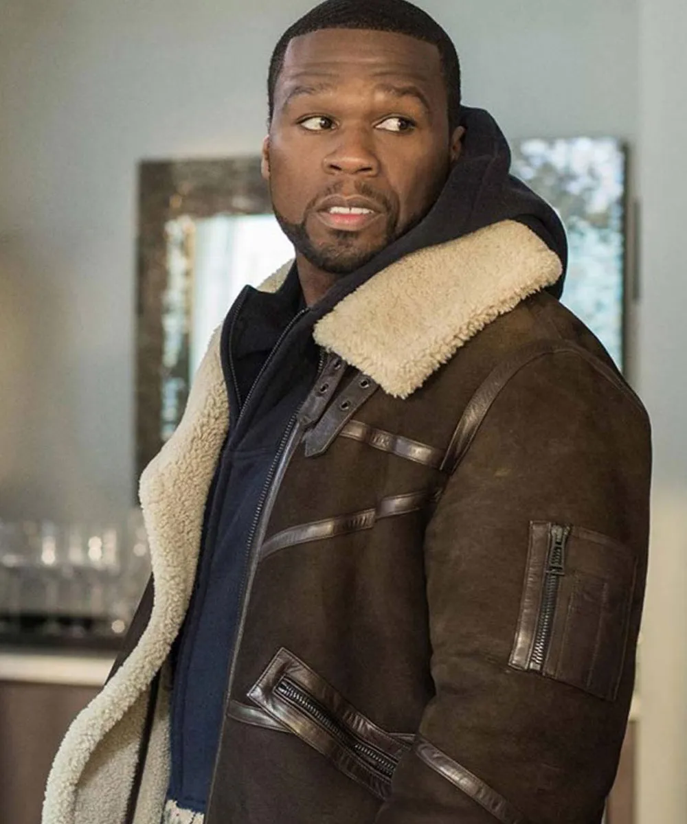 50 Cent Power Shearling Jacket