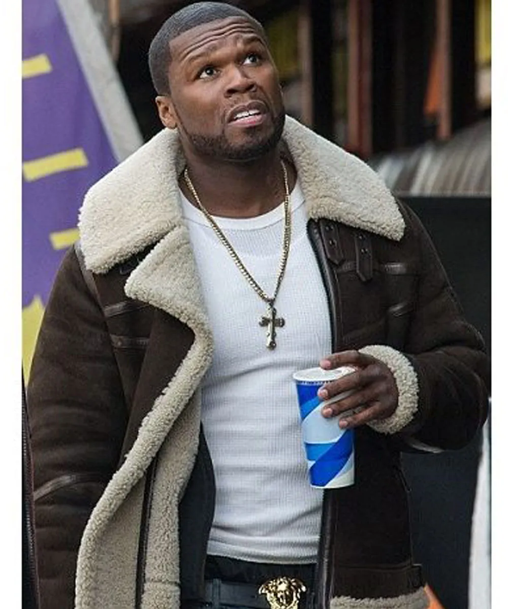 50 Cent Power Shearling Jacket