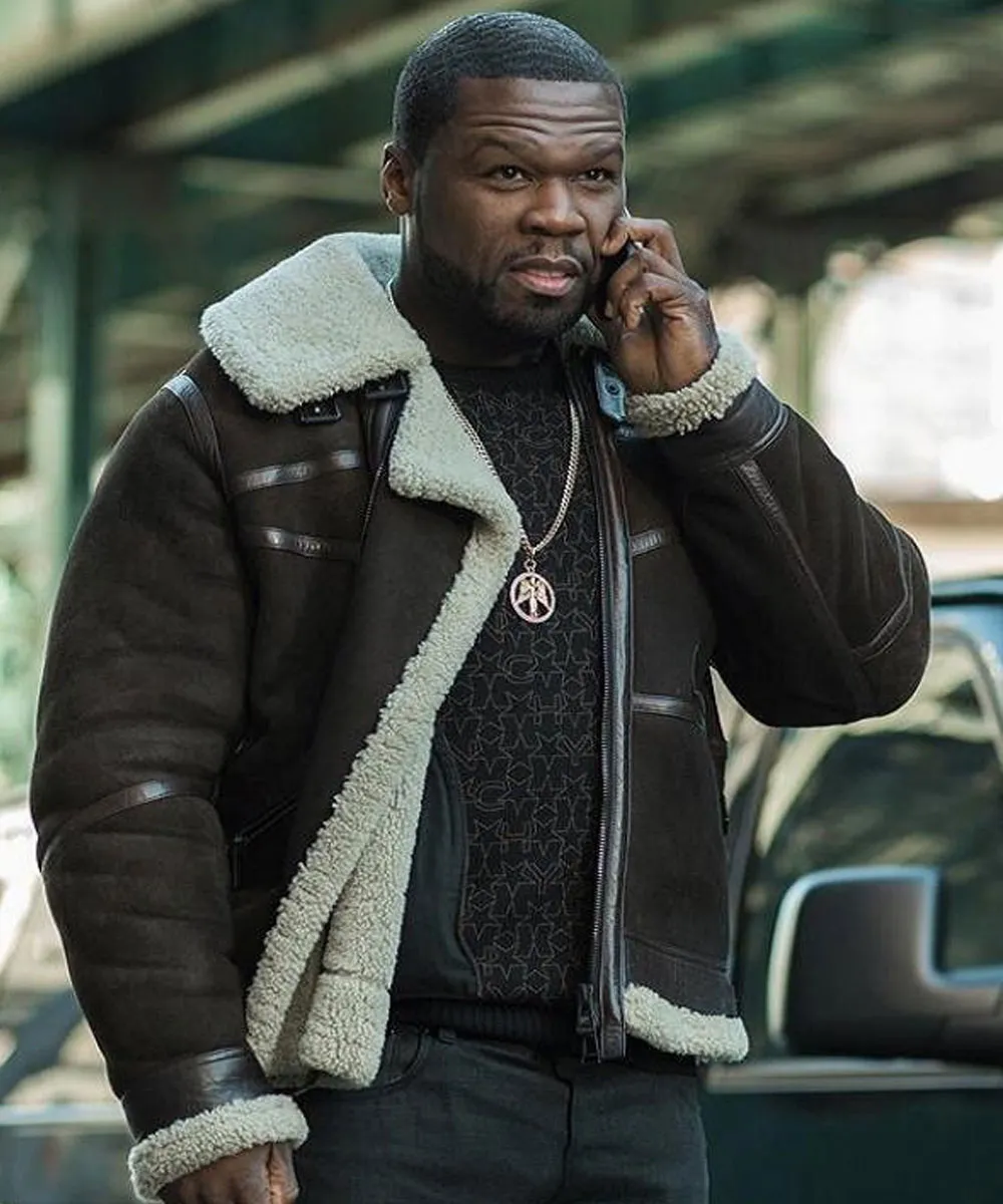 50 Cent Power Shearling Jacket