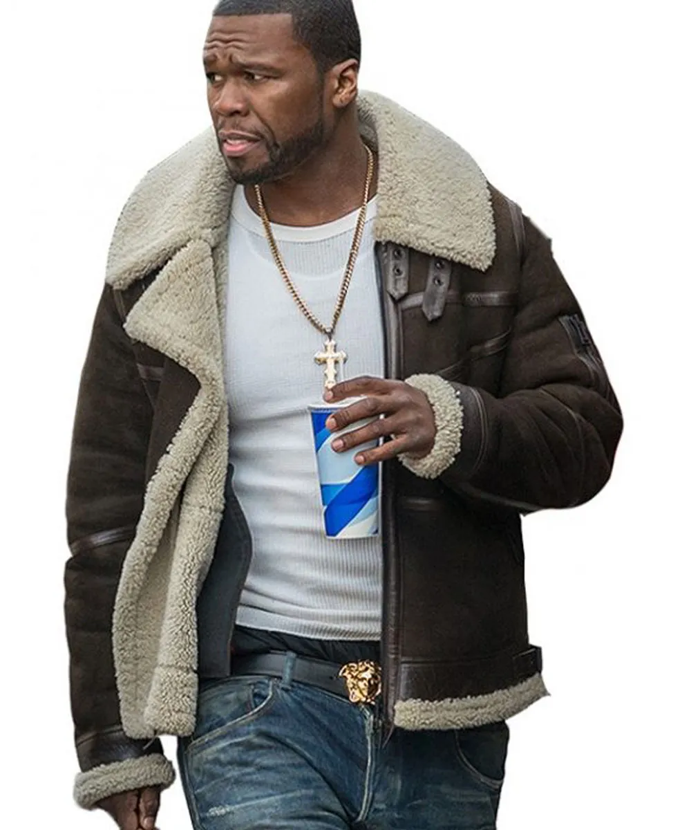 50 Cent Power Shearling Jacket