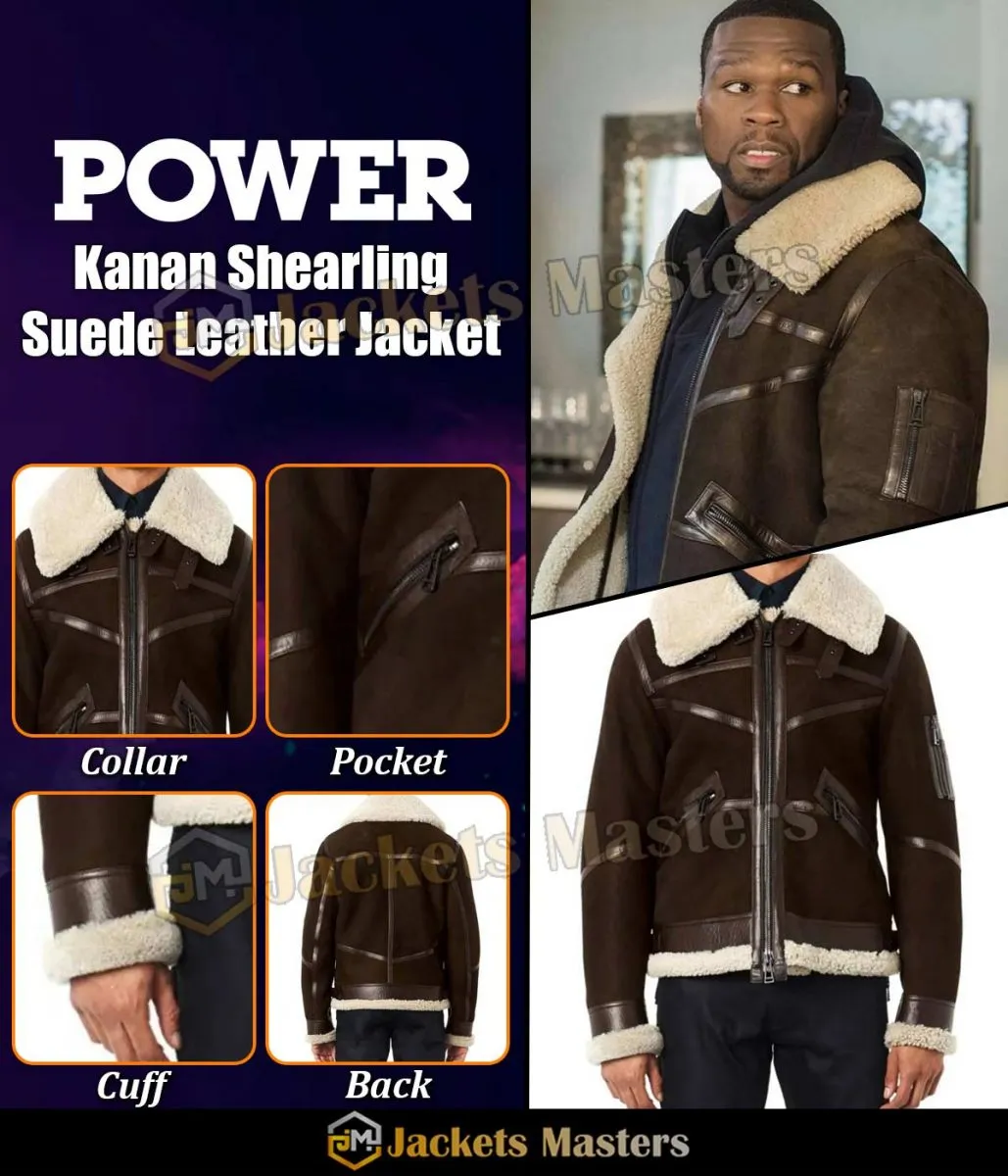 50 Cent Power Shearling Jacket