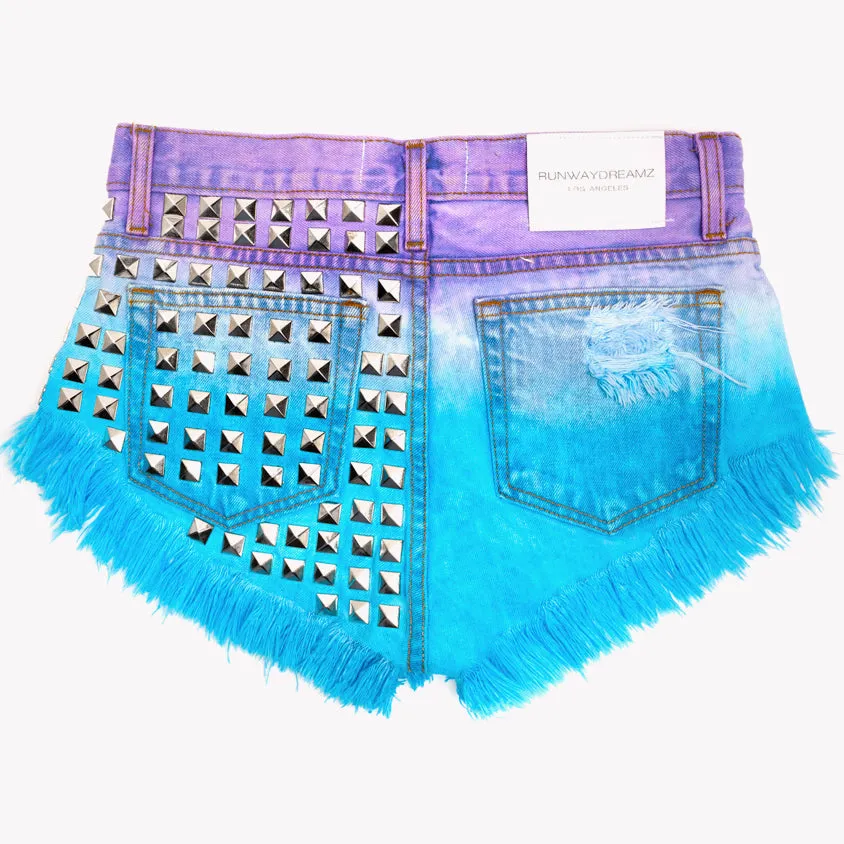 Studded Vintage Shorts: Dangers Skyy