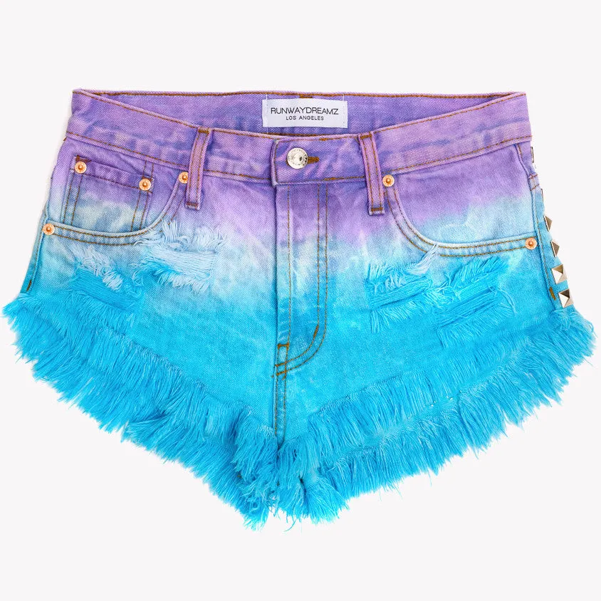 Studded Vintage Shorts: Dangers Skyy