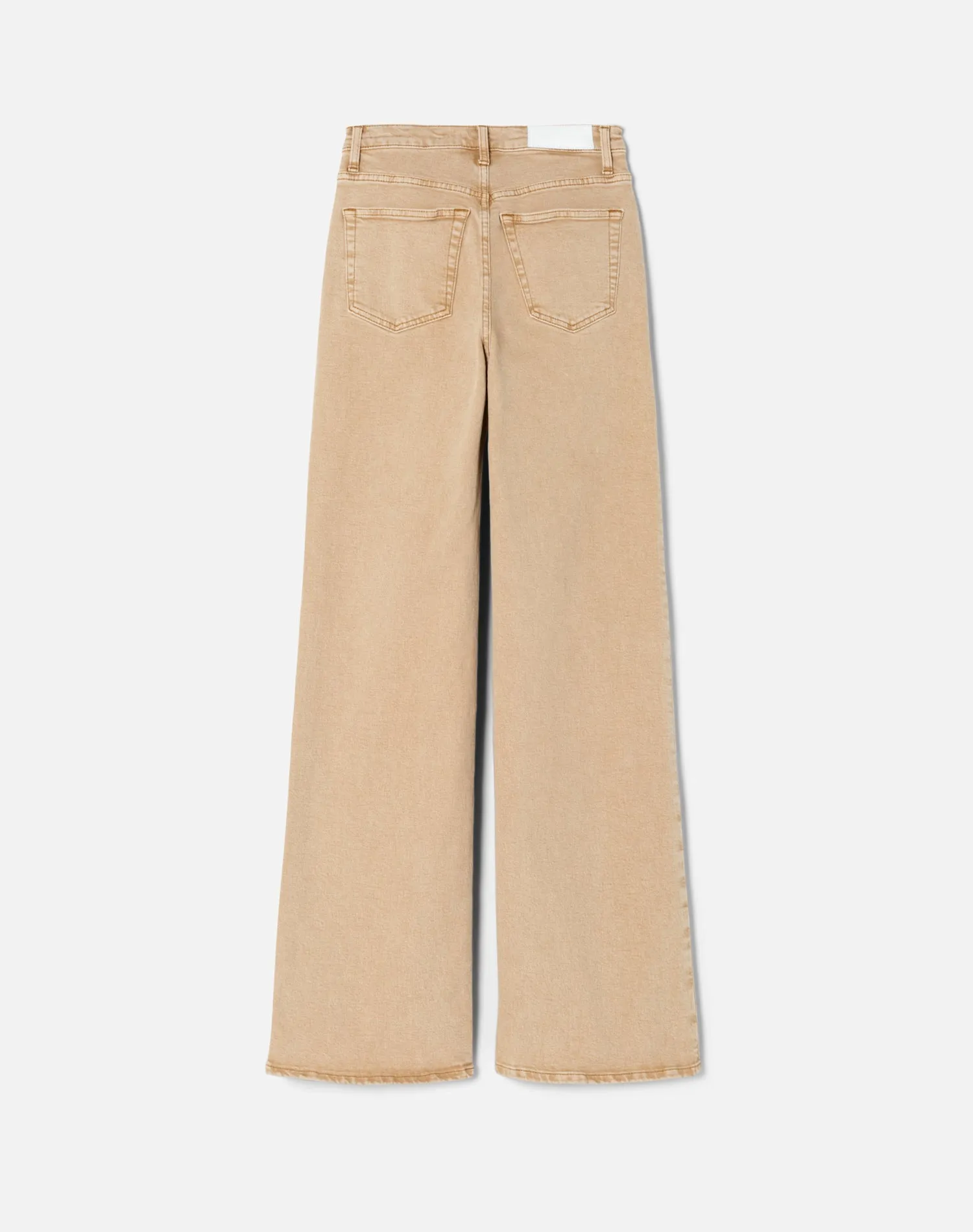 70s Washed Khaki Ultra High Rise Wide Leg Pants