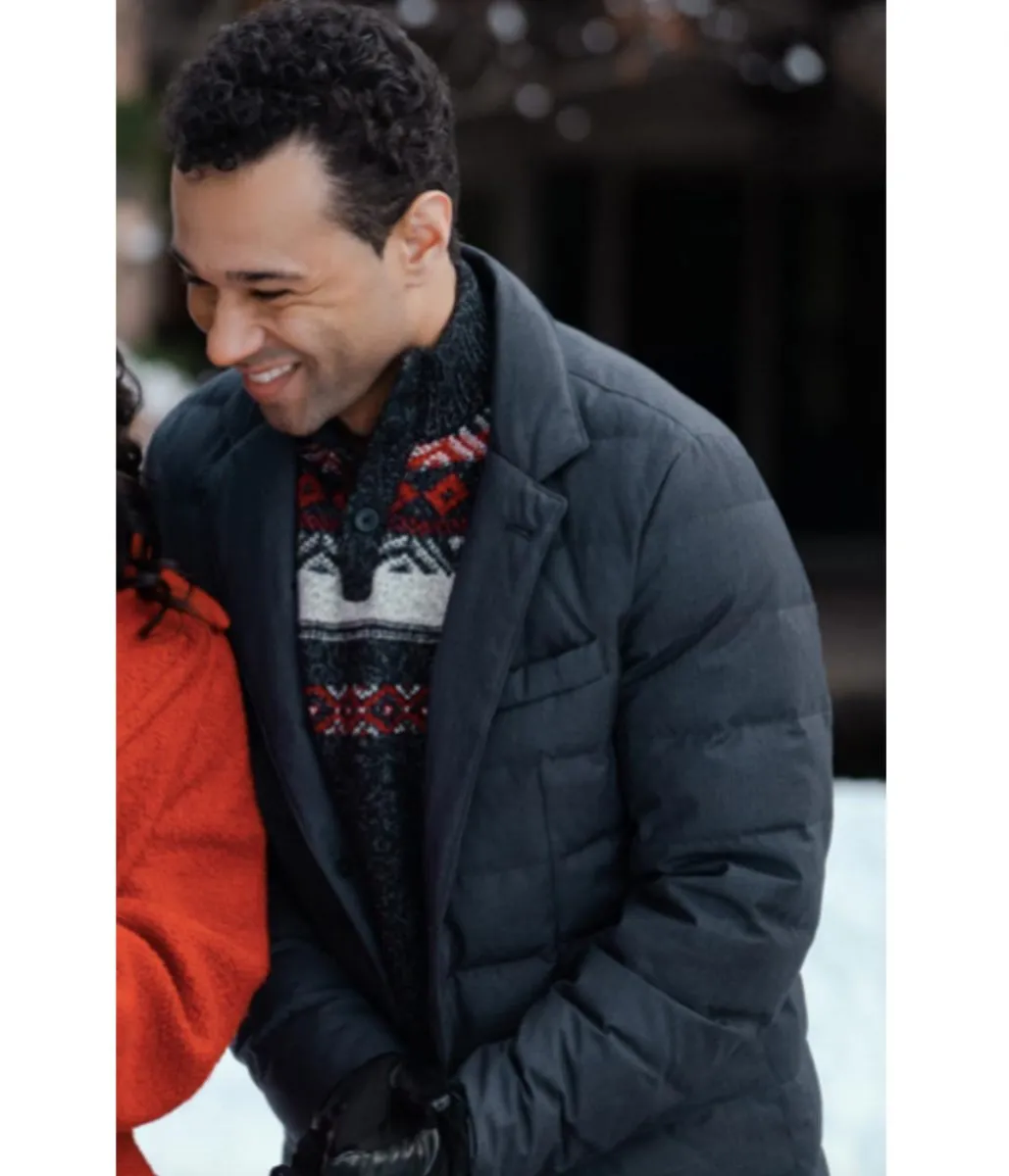 Corbin Bleu Black Puffer Jacket