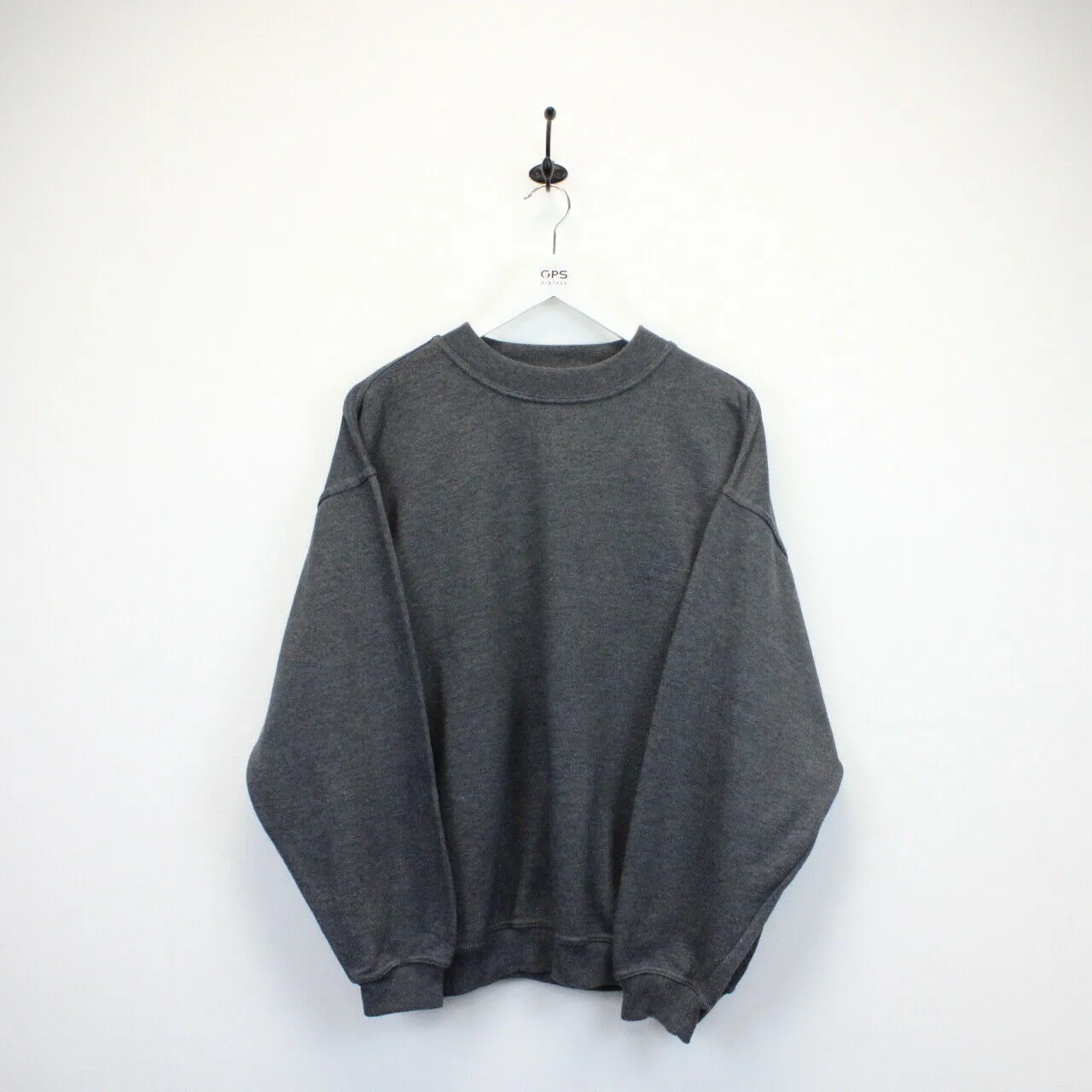 ADIDAS 90s Sweatshirt Grey | Medium