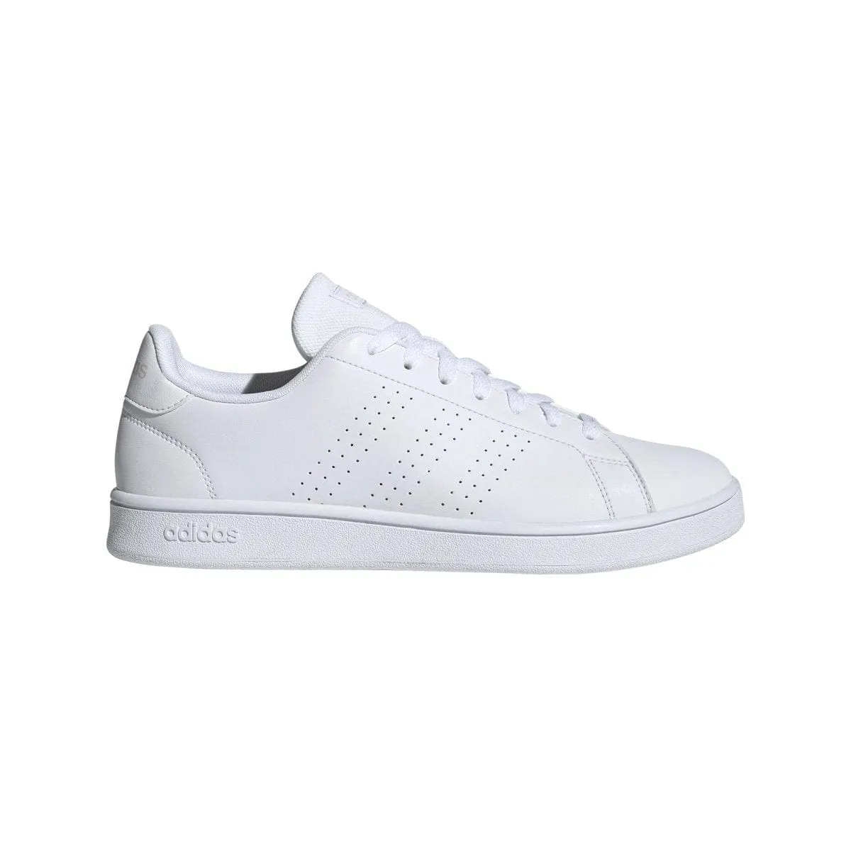 Men's Adidas Advantage Base White Shoe