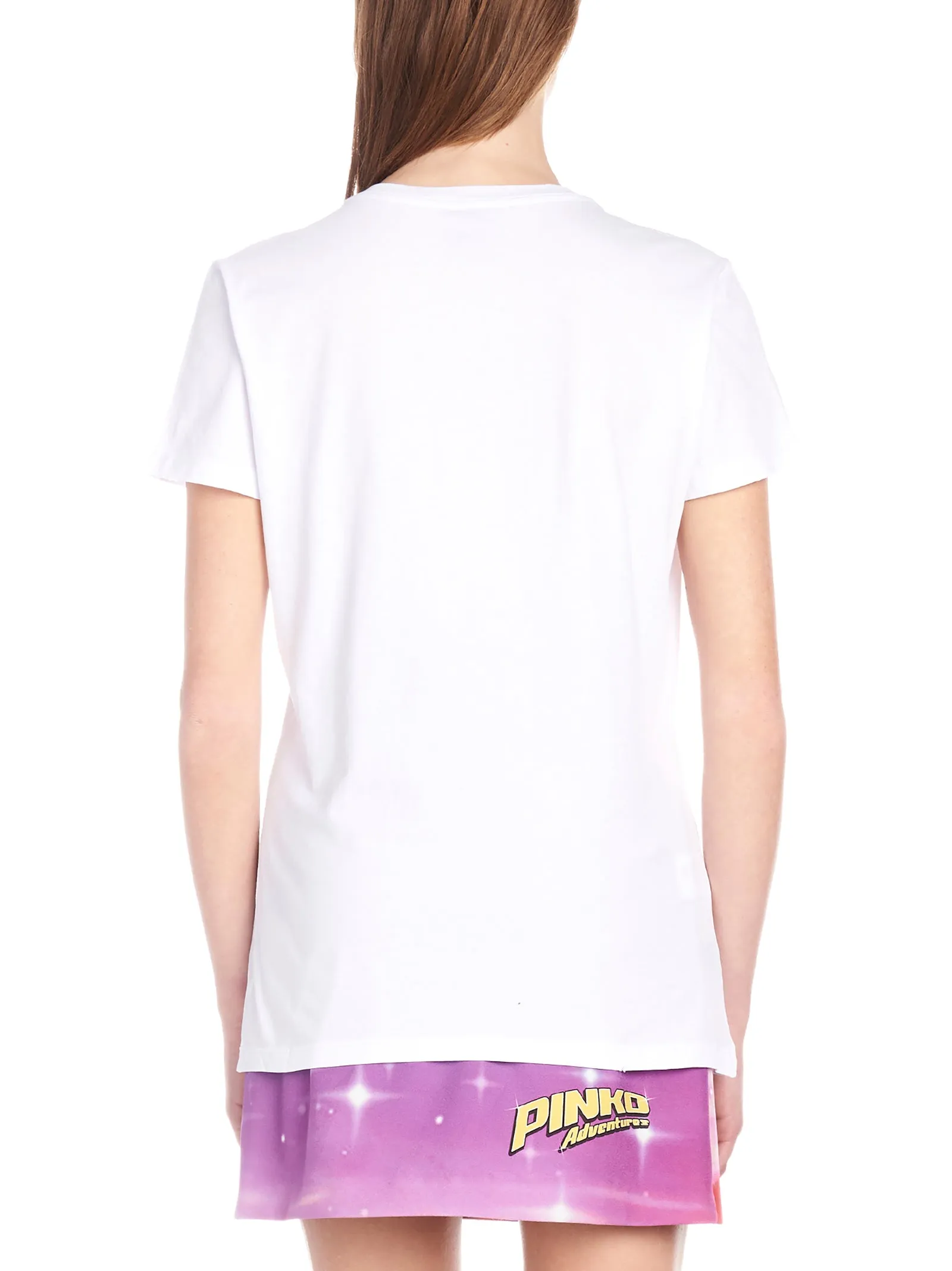 Pinko Space Print Crewneck Tee