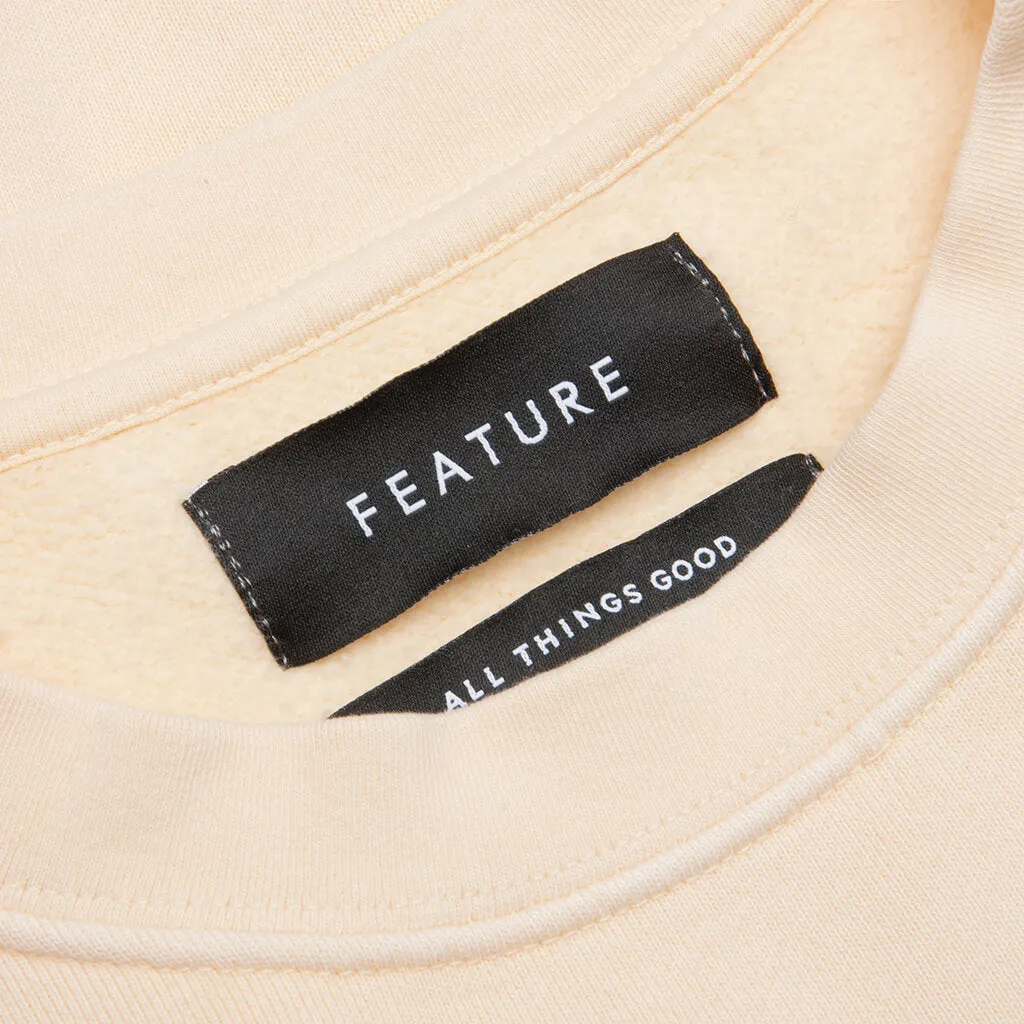 Versatile Almond Oil Crewneck