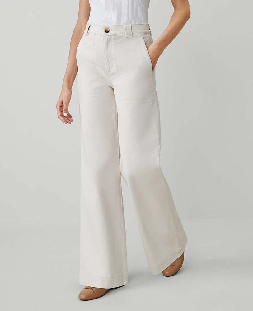 Ann Taylor AT Weekend Wide Leg Pants Women's