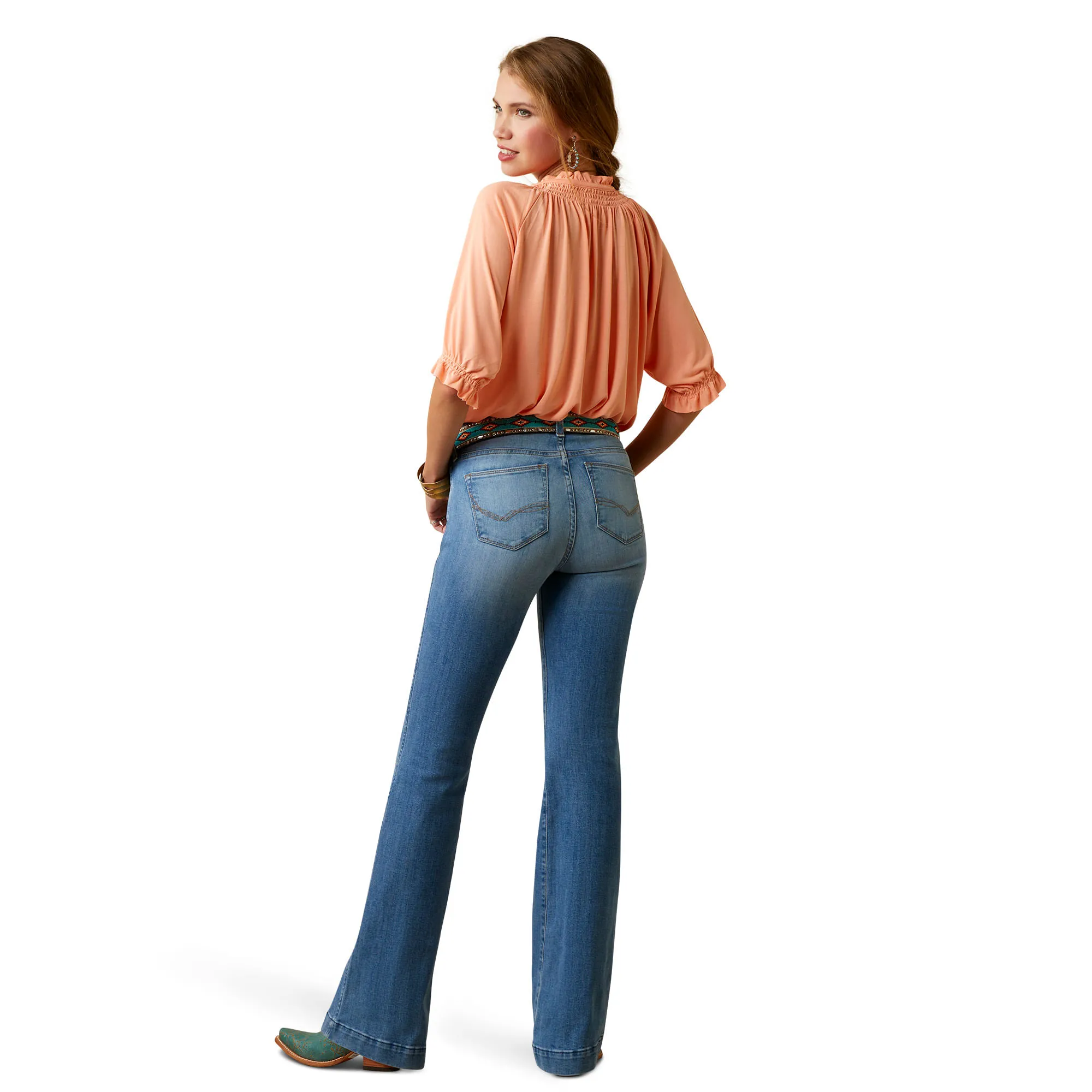 Slim Trouser Wide Leg Jeans