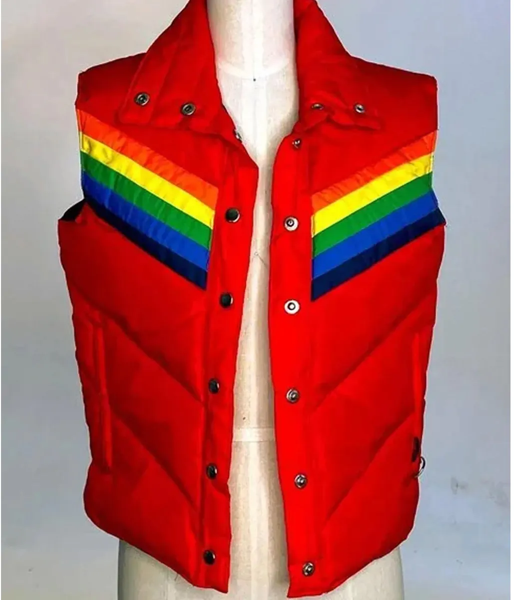 Ashton Kutcher That 70s Show Puffer Vest