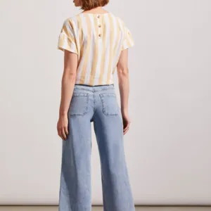 Women's Audrey Button Crop