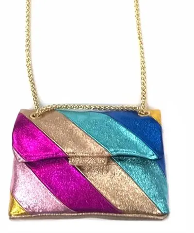 BC Handbags Women's Studio 54 Disco Bag in Fuchsia