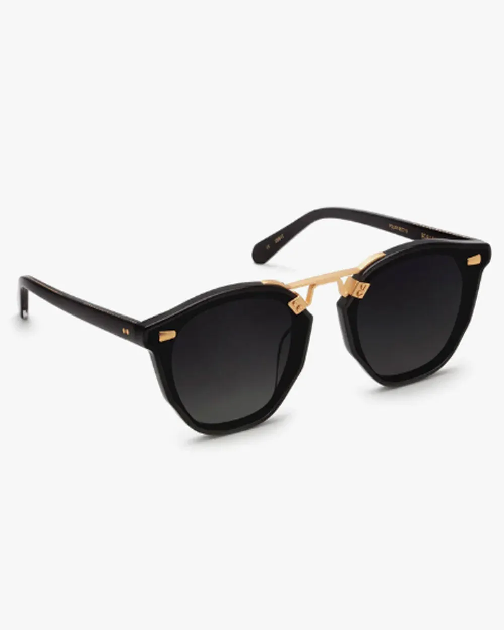 Black Shadow Beau Nylon Sunglasses