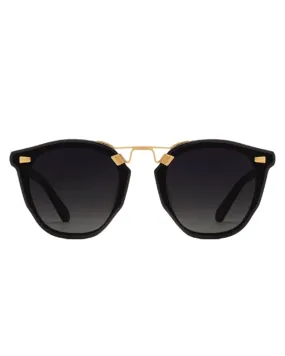 Black Shadow Beau Nylon Sunglasses