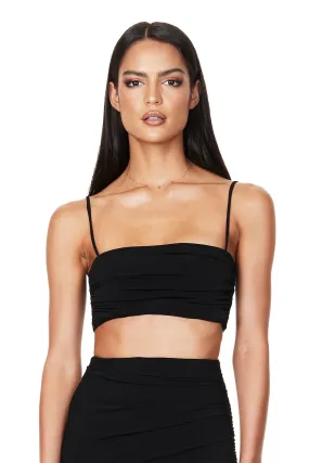 Nookie Aria Black Crop