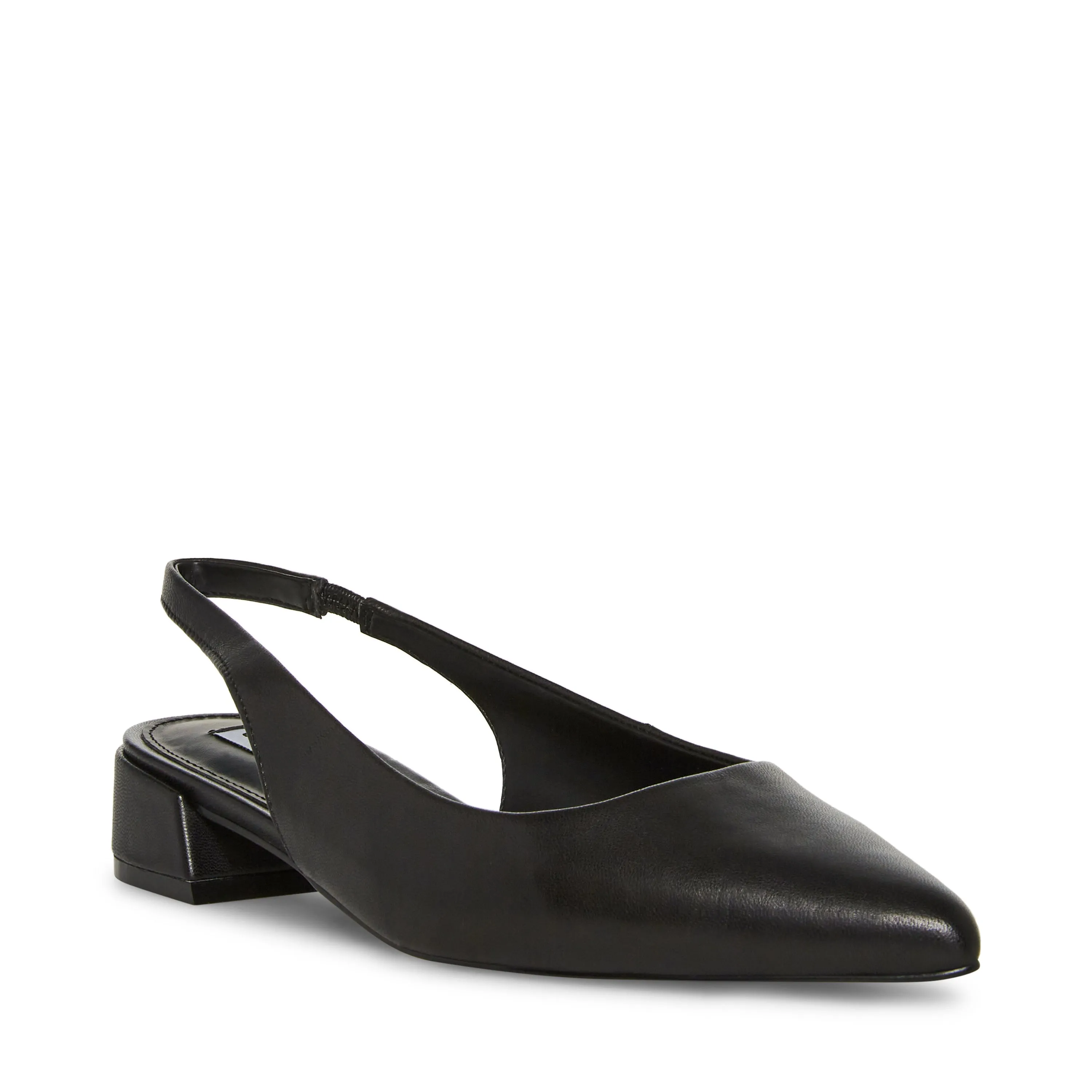 Black Leather Blakely Mule