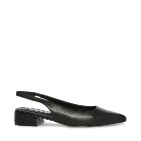 Black Leather Blakely Mule