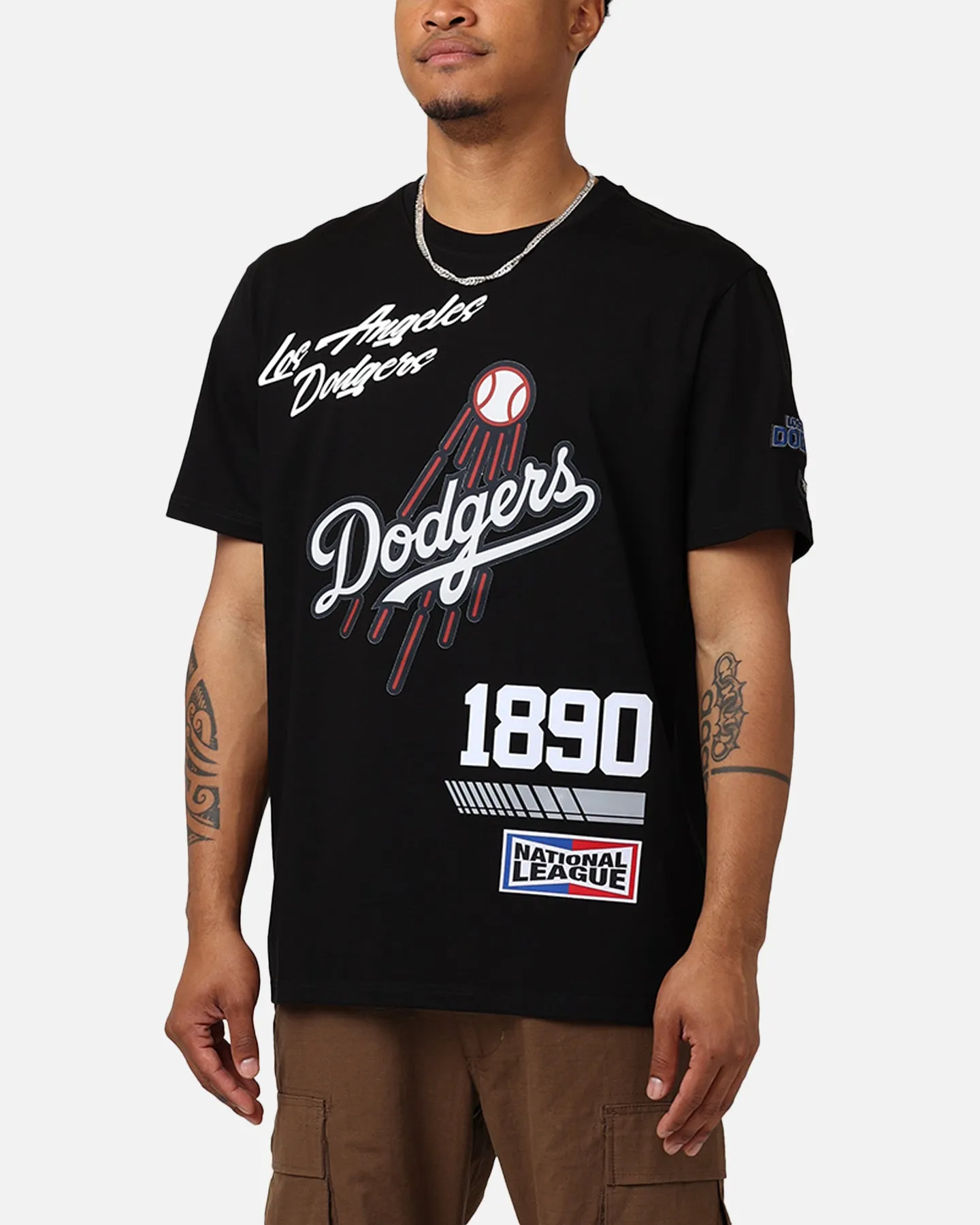 Black LA Dodgers Fast Lane SJ T-Shirt