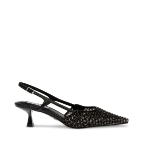 Black Rhinestone Legaci-MR Slingback