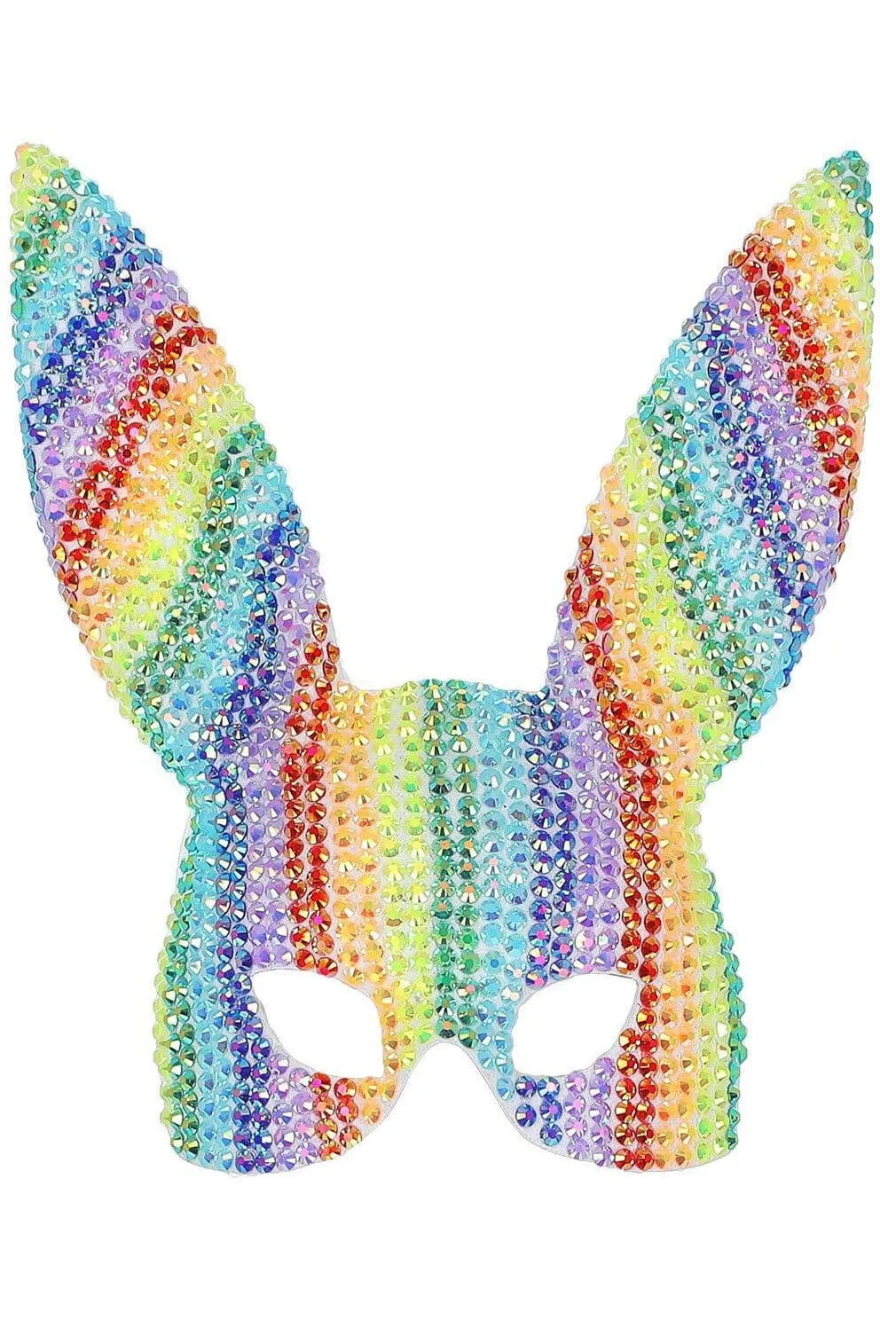 Deluxe Jewel Studded Bunny Mask