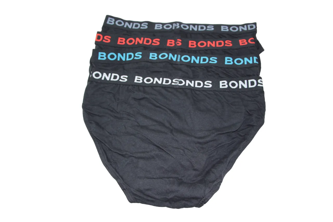 4 Pairs Bonds Mens Hipster Briefs