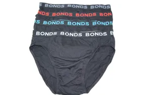 4 Pairs Bonds Mens Hipster Briefs