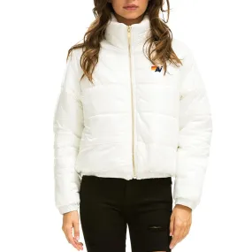 Luxe Bolt Apres Puffer Coat