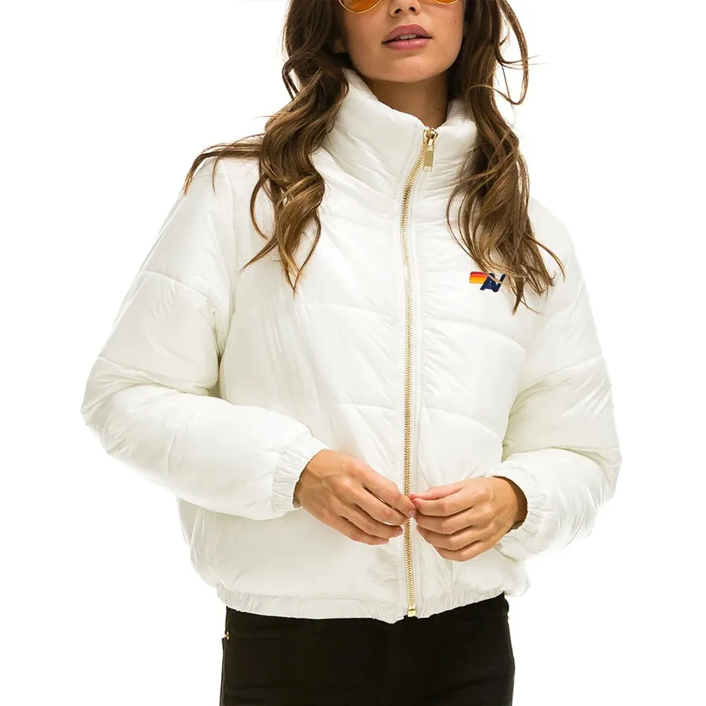 Luxe Bolt Apres Puffer Coat