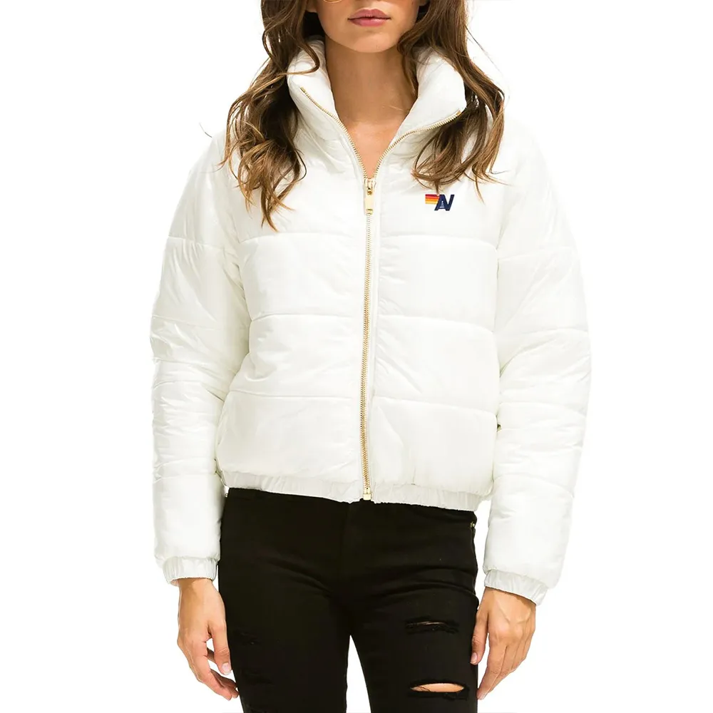 Luxe Bolt Apres Puffer Coat