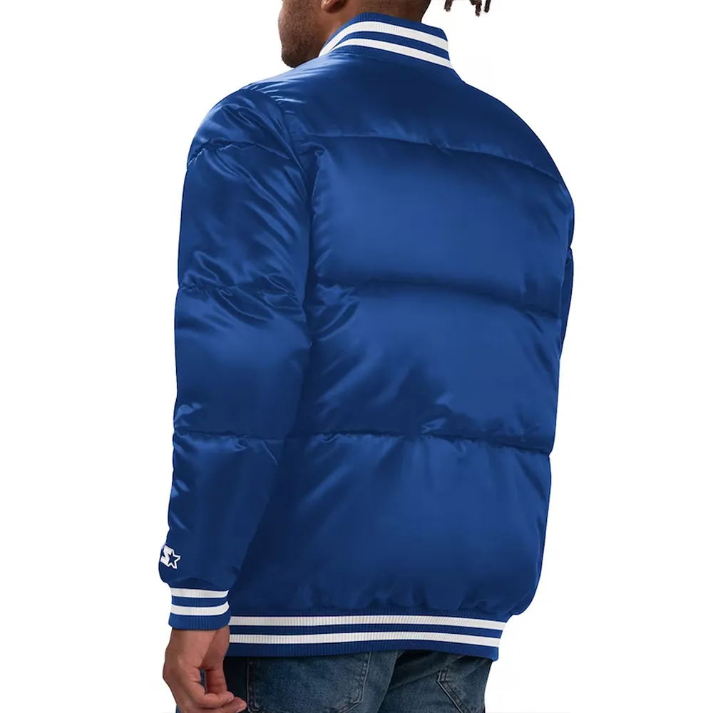 Brooklyn Dodgers Cooperstown Collection Bronx Satin Puffer Jacket