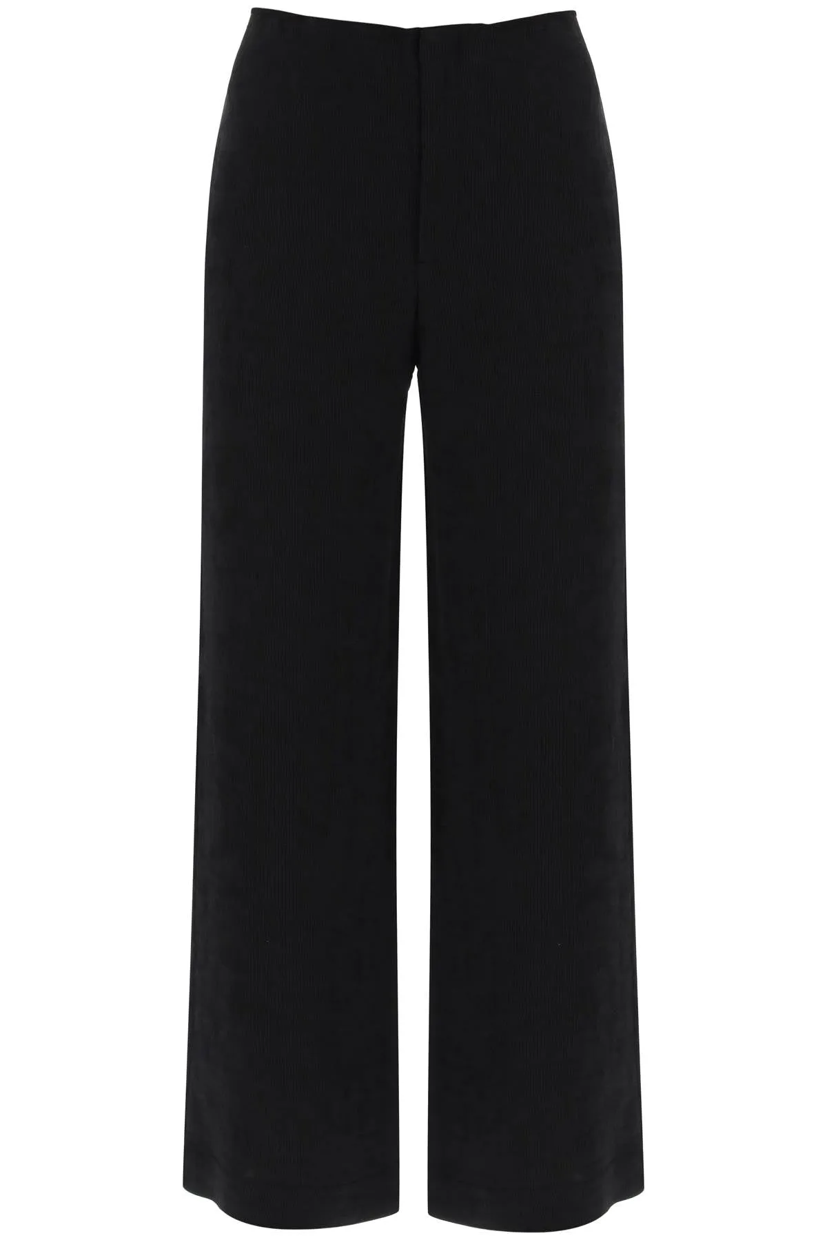 By Malene Birger marchei wide leg pants in BLACK