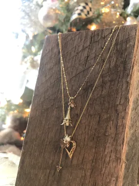 Gold Charm Necklaces