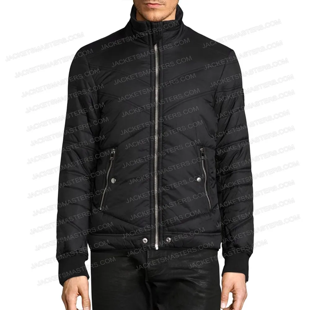 Chicago Fire Taylor Kinney Black Puffer Jacket