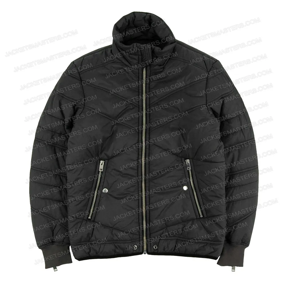 Chicago Fire Taylor Kinney Black Puffer Jacket