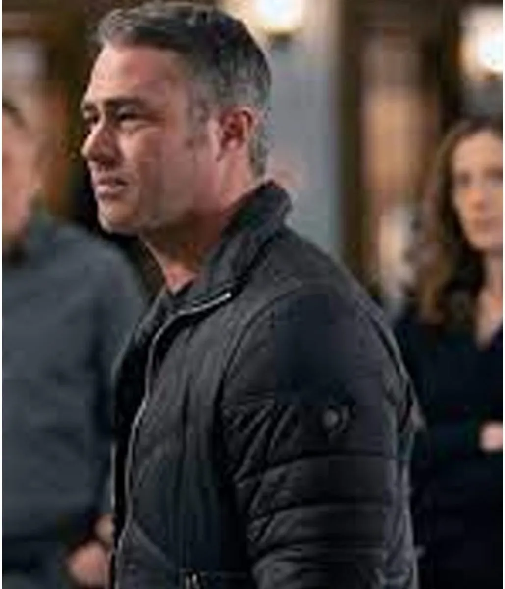 Chicago Fire Taylor Kinney Black Puffer Jacket