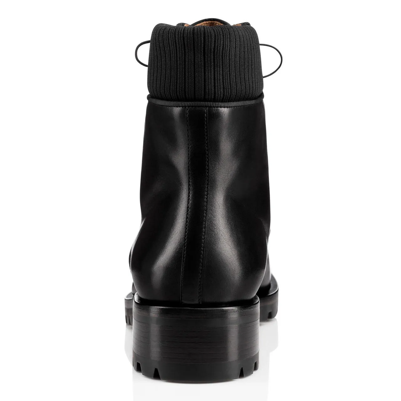 Christian Louboutin Trapman Leather Ankle Boots Black