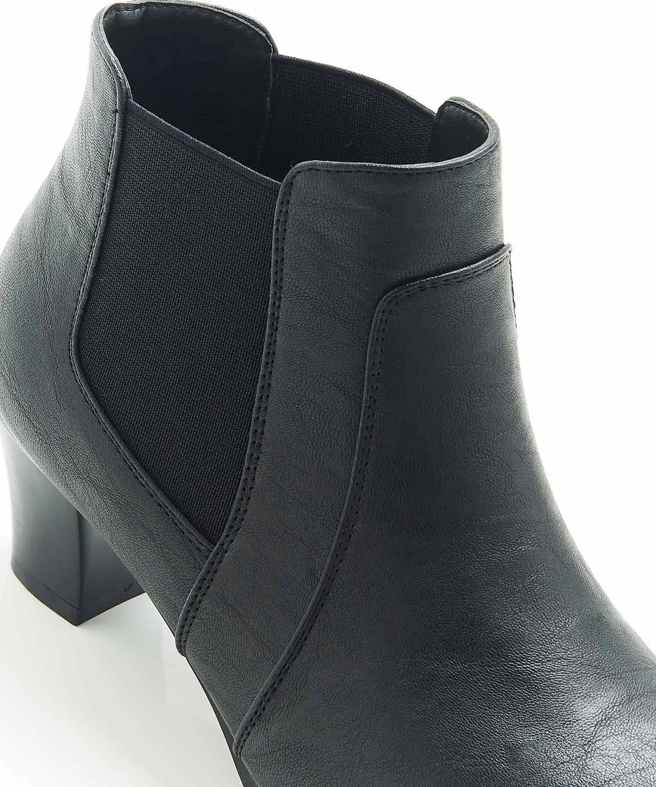 Heeled Cushion-Walk Boots