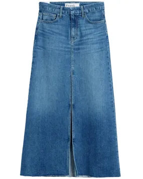 Classic Blue Denim Skirt