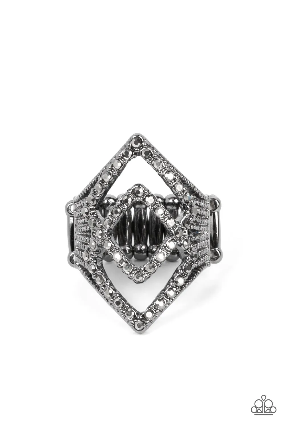 Black Diamond Paparazzi Ring