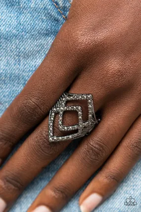 Black Diamond Paparazzi Ring