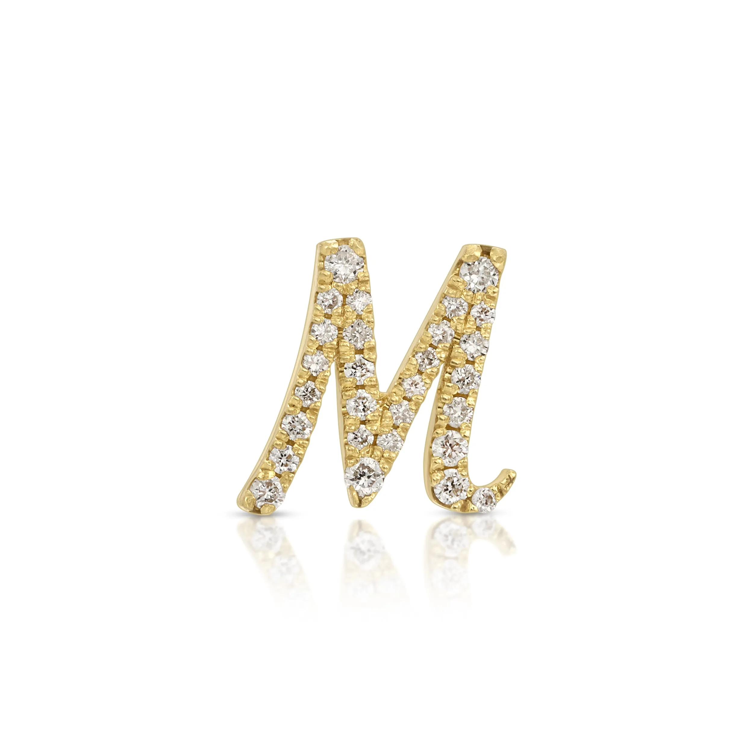 DIAMOND INITIAL STUD