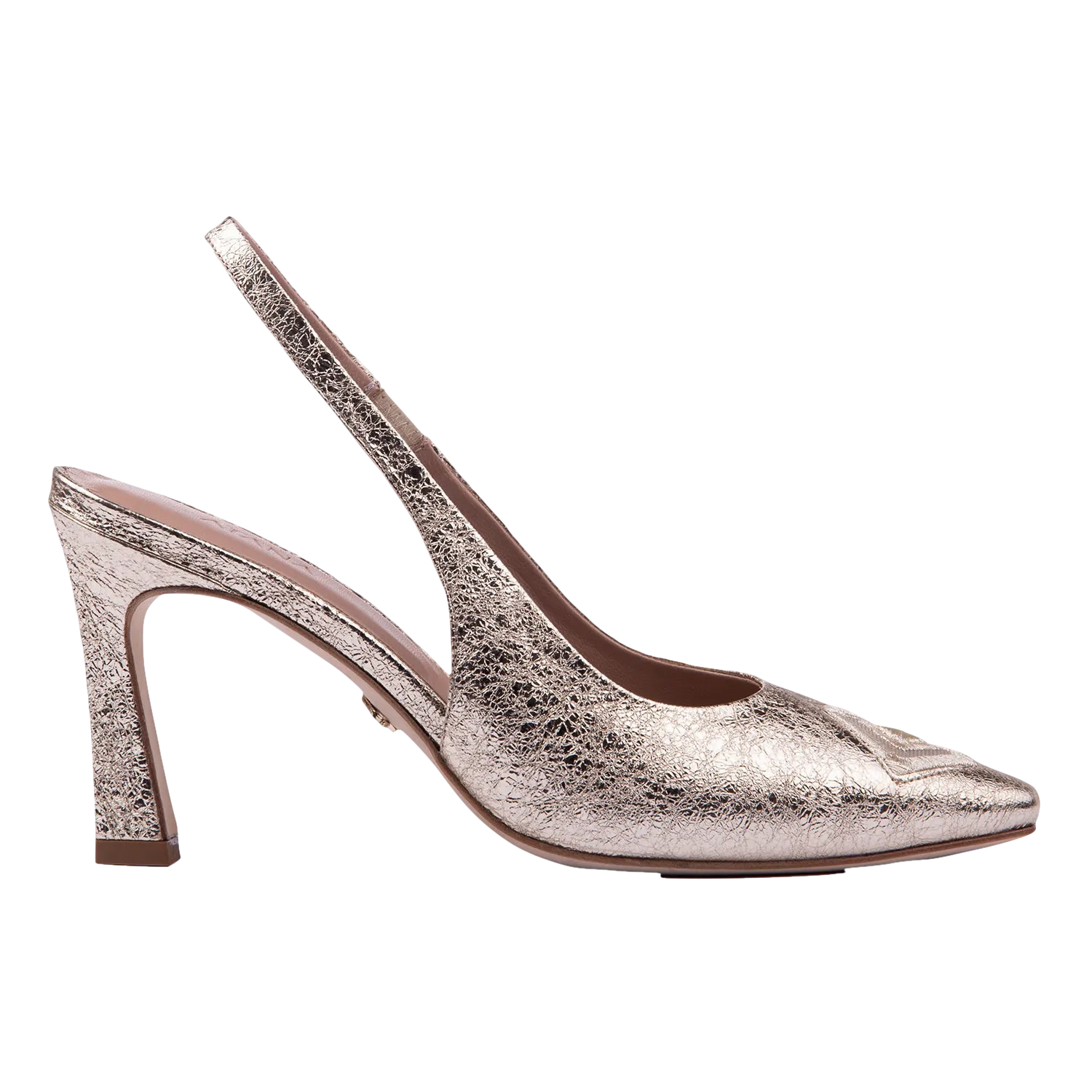 Diamond 85 Molten Gold Slingback