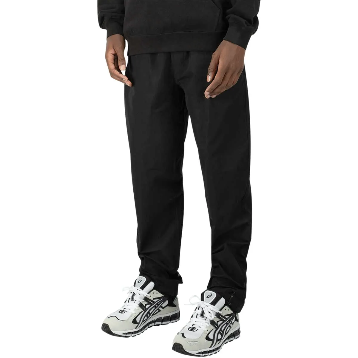 DRONE EAGLE WOVEN TRACKPANTS Black