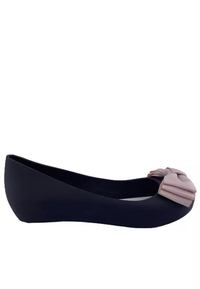 Earth Wanderlust Black Leather Mary Jane Flats Shoes