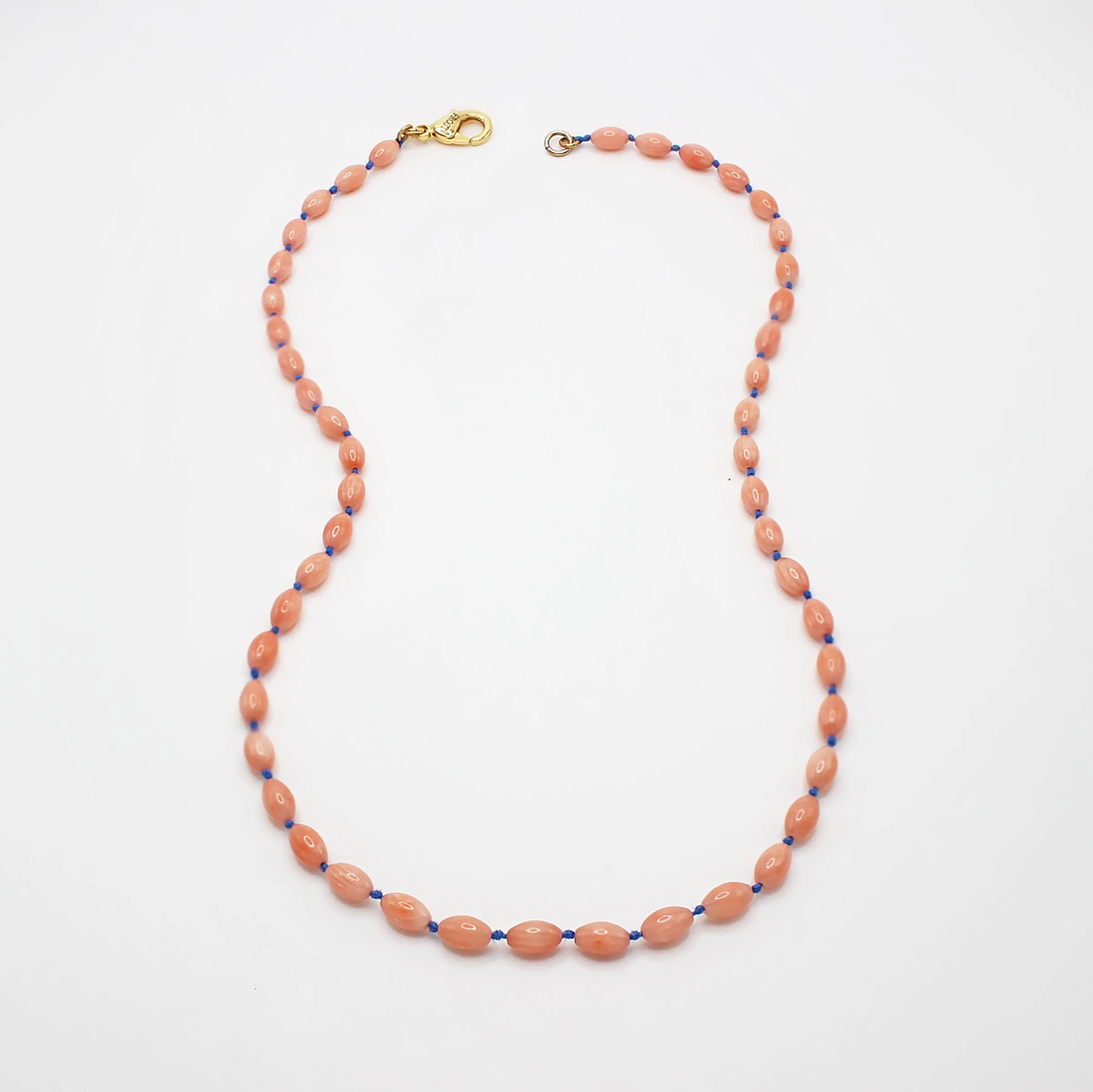 Premium Elizabeth Hand-Knotted Silk Beaded Necklace